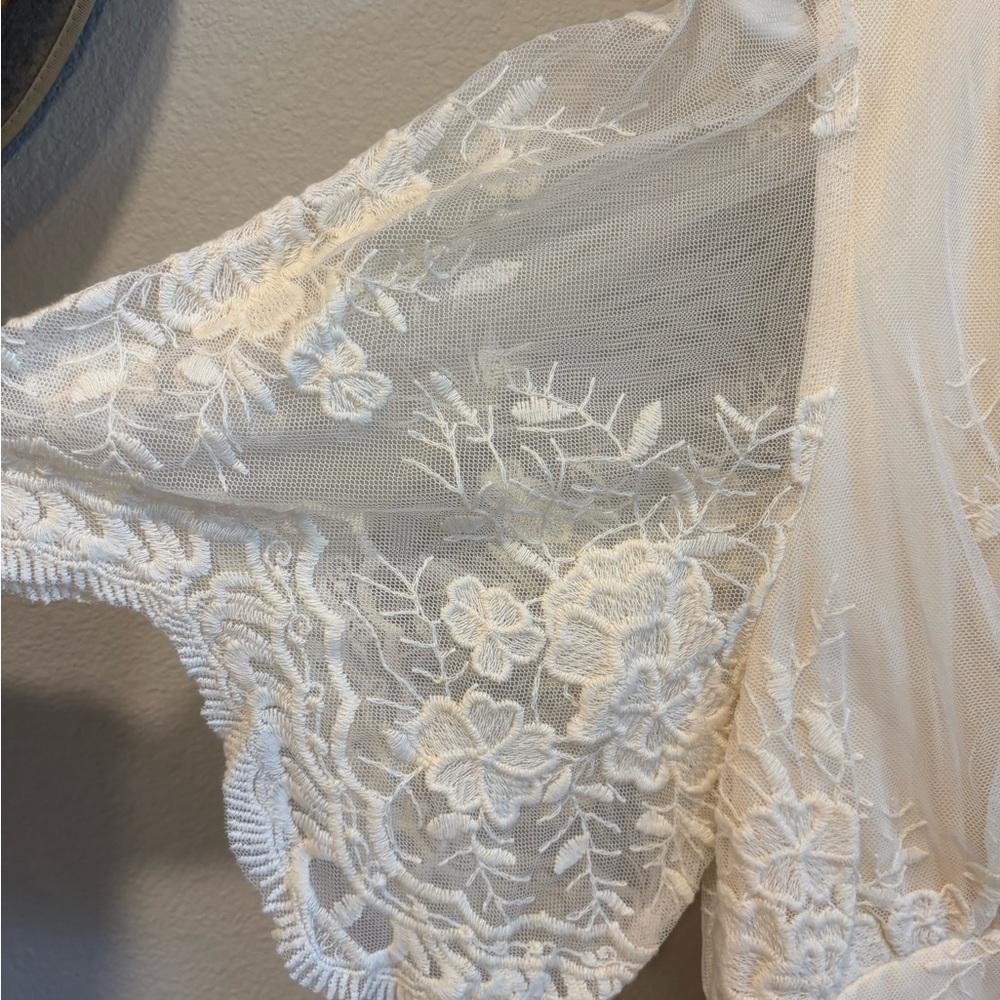Baltic Born Cream Textured Dress
